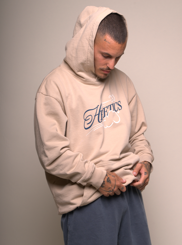Lightweight Hoodie beige