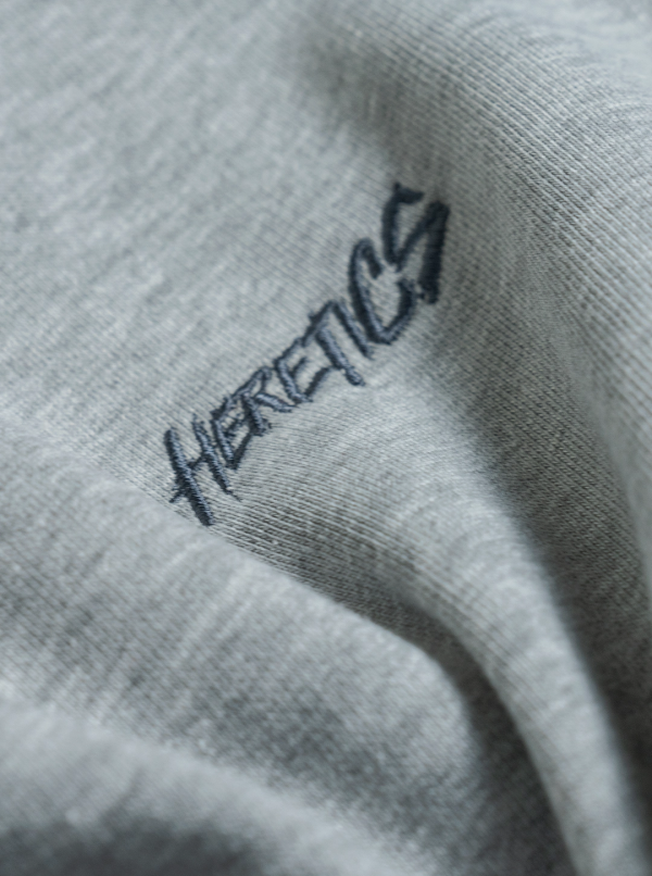 颜色包 - 灰色超大版型连帽衫