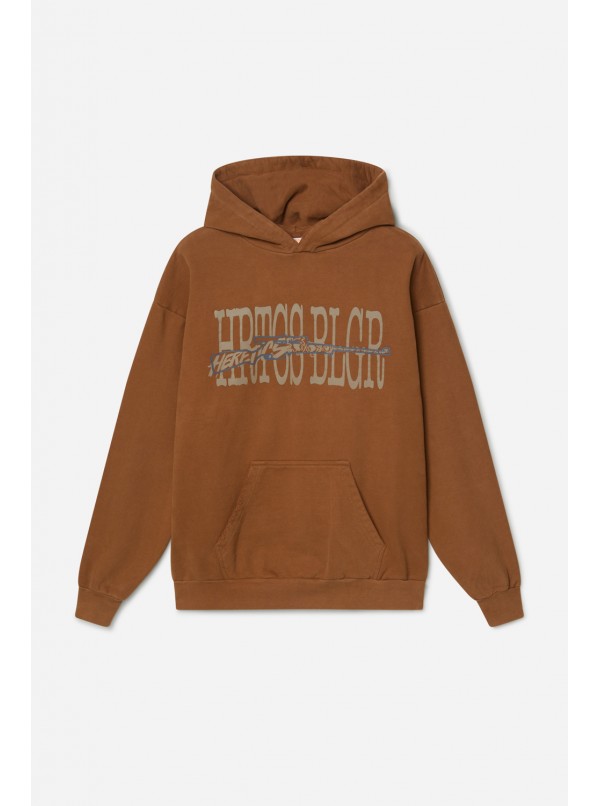 BELAGUER - BROWN HOODIE