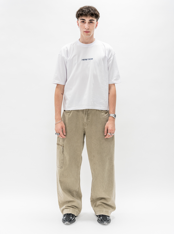 COLOR PACK  SS24  - OVERSIZED FIT TEE WHITE