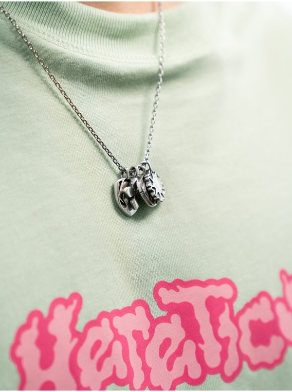 HERETICS SS25 - PINK LIME TEE