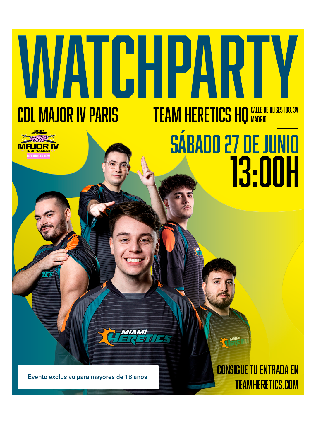 WATCHPARTY - CDL MAJOR IV...