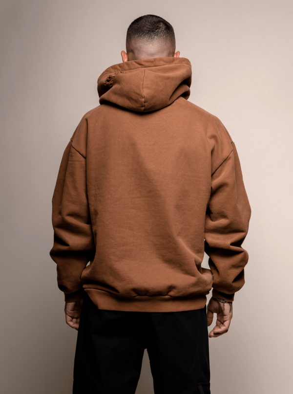 BELAGUER - HOODIE MARRÓN