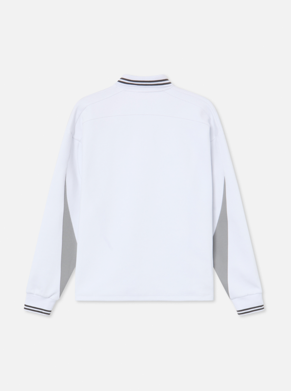 HERETICS 10 PANEL LONG SLEEVE POLO RED