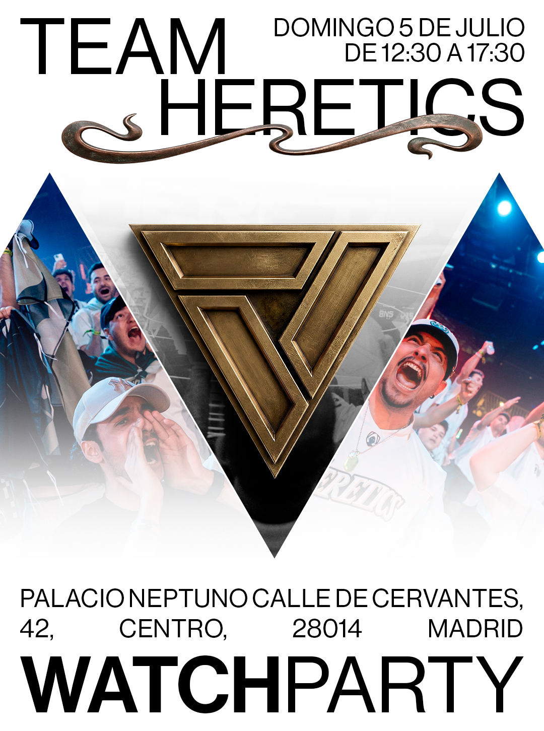 TEAM HERETICS WATCH PARTY EWC 2