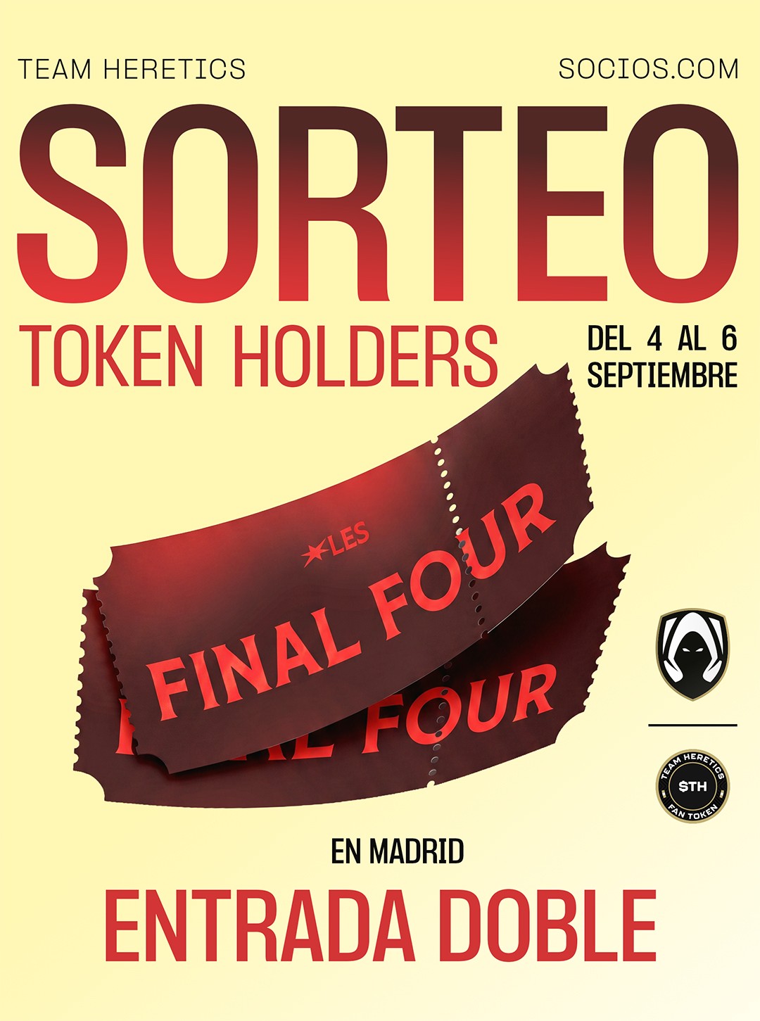SORTEO TOKEN HOLDERS